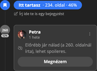 Közös olvasás, spoiler nélkül